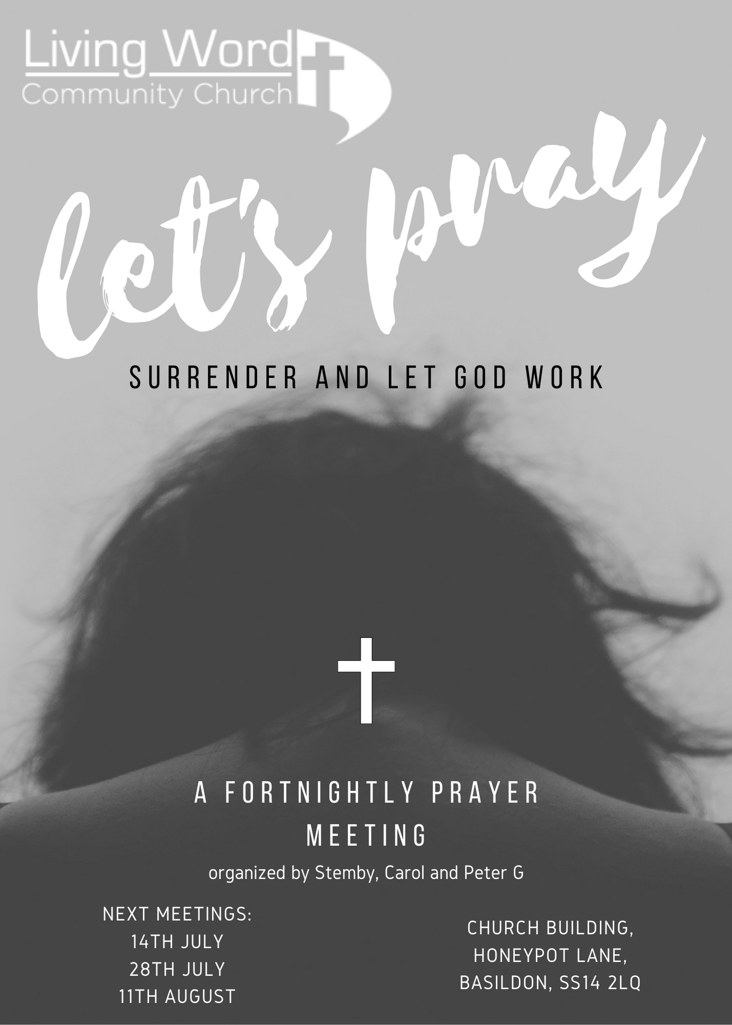 Prayer Retreat Church Flyer