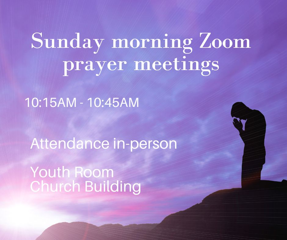 Sunday morning Prayer meeting